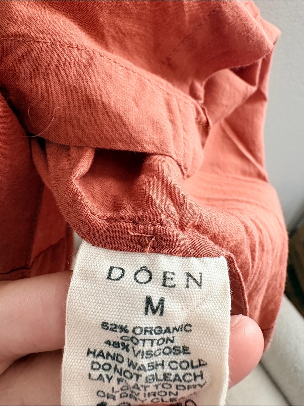 Doen June Top in Tierra - Picture 3 of 10